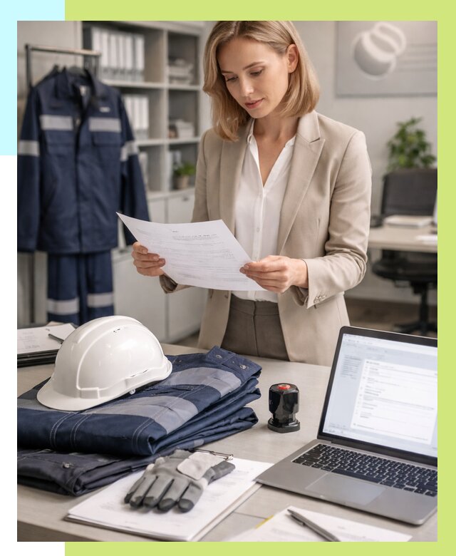 Сертификация спецодежды в Удомле от 7272 р. | Алешин-Дмл