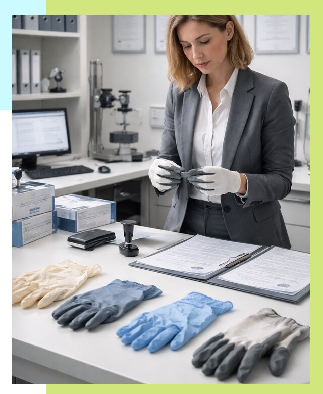 Сертификация перчаток в Удомле от 8831 р. | Алешин-Дмл