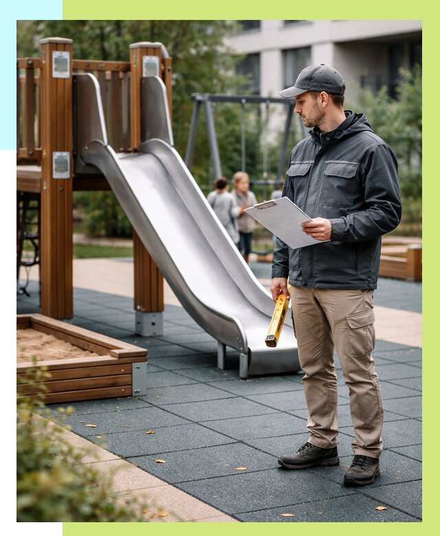 Сертификация детских площадок в Удомле от 25973 р. | Алешин-Дмл