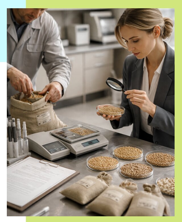 Сертификация зерна в Удомле по цене от 15584 р. | Алешин-Дмл
