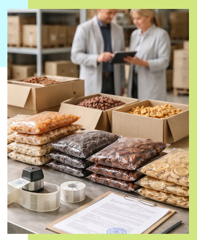 Сертификация сухофруктов в Удомле от 12467 р. | Алешин-Дмл под ключ