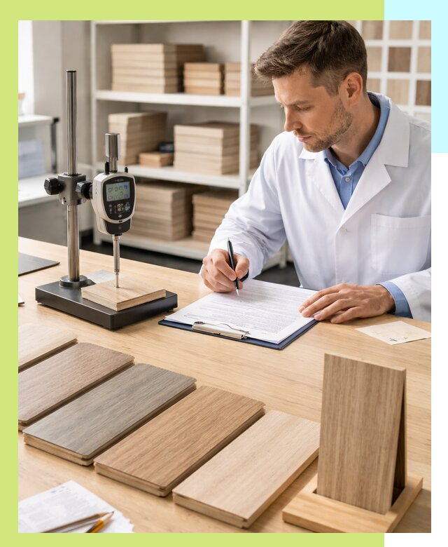 Сертификация ламината с испытаниями и оформлением документов в Удомле