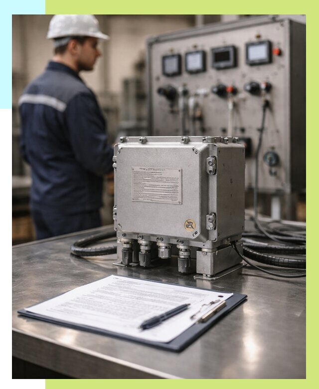 Сертификация взрывозащищенного оборудования в Удомле от 36362 р. | Алешин-Дмл