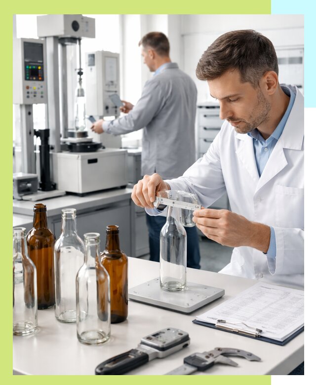 Сертификация стеклянных бутылок и сопутствующей упаковки в Удомле