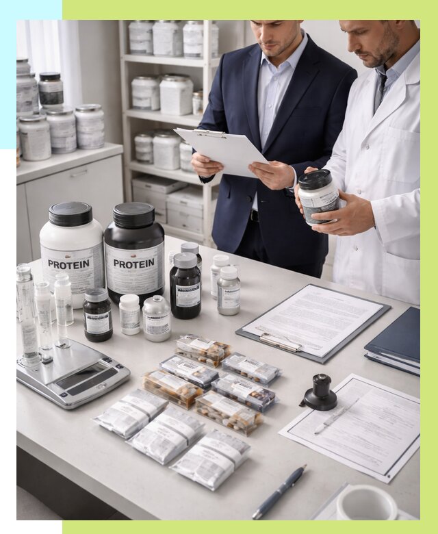 Сертификация спортивного питания в Удомле от 15584 р., Алешин-Дмл