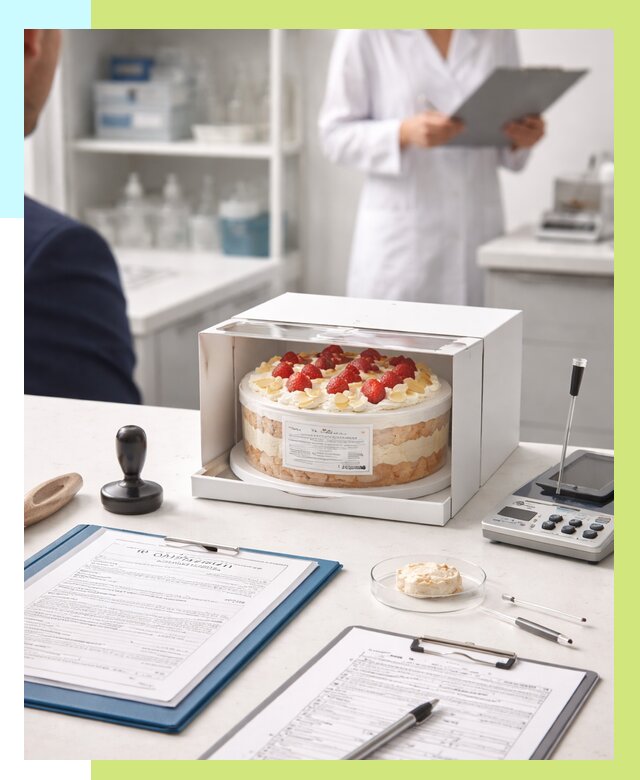 Сертификация тортов в Удомле от 9350 р. заказать | Алешин-Дмл