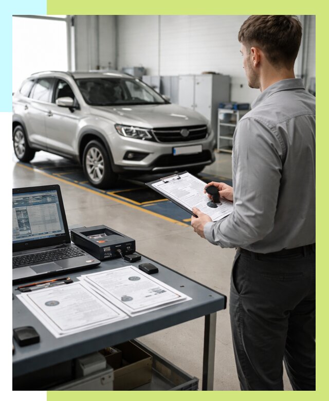 Сертификация транспортных средств в Удомле от 12467 р. | Алешин-Дмл