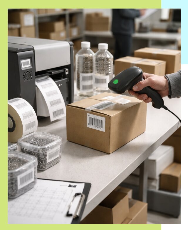 Штрихкодирование продукции и маркировка для продажи в Удомле