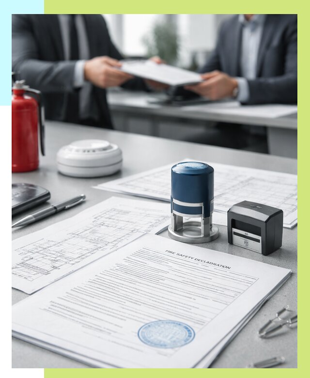 Декларация пожарной безопасности в Удомле от 8311 р. | Алешин-Дмл