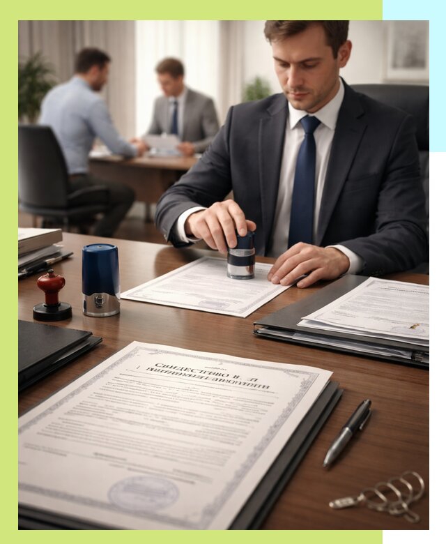 Оформление свидетельства о государственной регистрации в Удомле