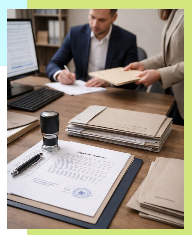 Отказное письмо для таможни в Удомле от 3117 р, Алешин-Дмл