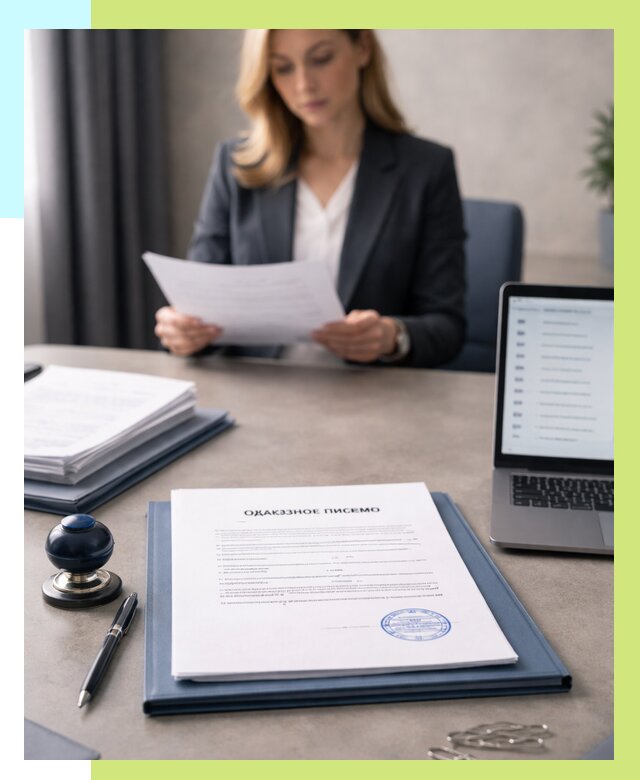 Отказное письмо для маркетплейсов в Удомле от 2597 р., Алешин-Дмл