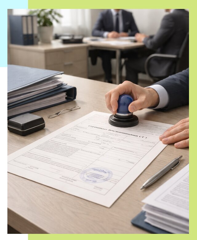 Сертификат происхождения СТ 1 в Удомле от 4675 р. | Алешин-Дмл