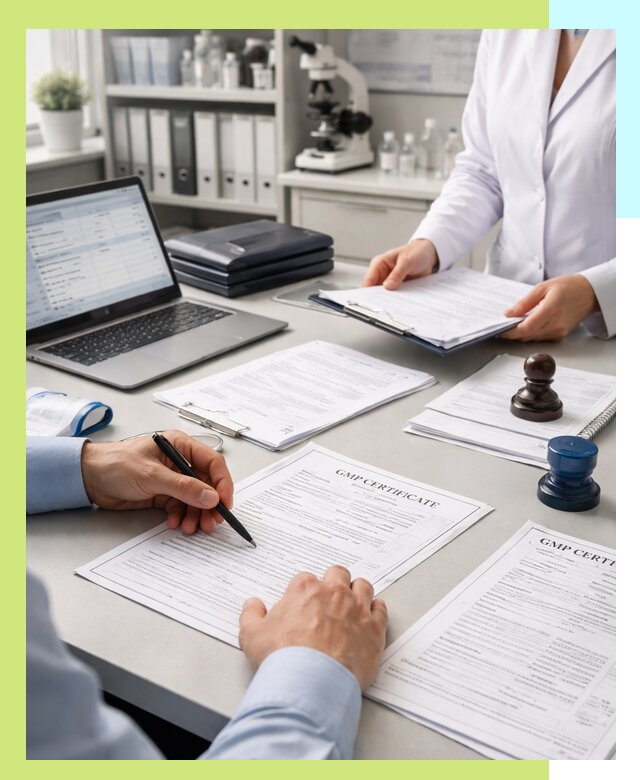 Оформление сертификата GMP в Удомле для фармпроизводства