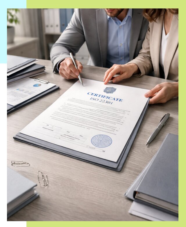 Сертификат ISO 22301 в Удомле от 46751 р. | Алешин-Дмл срочно