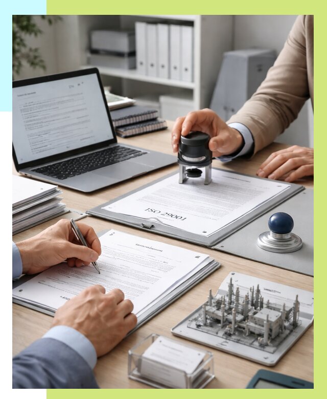 Сертификат ISO 29001 в Удомле под ключ от 77918 р. | Алешин-Дмл