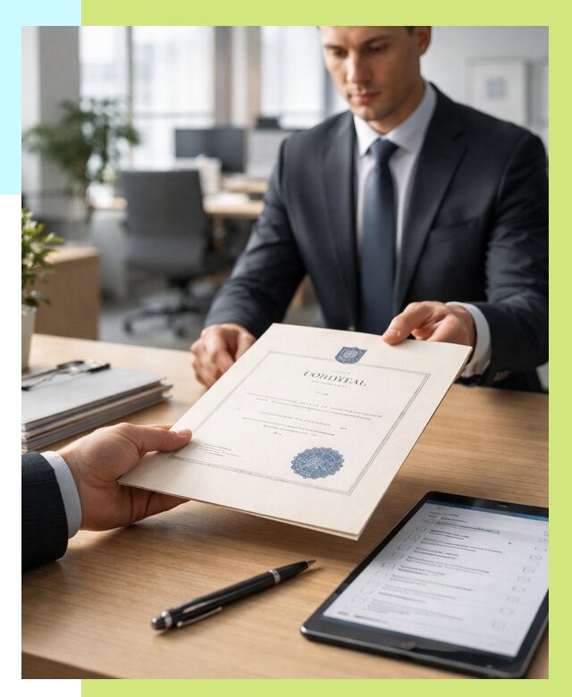 Сертификат ISO 30301 в Удомле от 36362 р. | Алешин-Дмл - под ключ