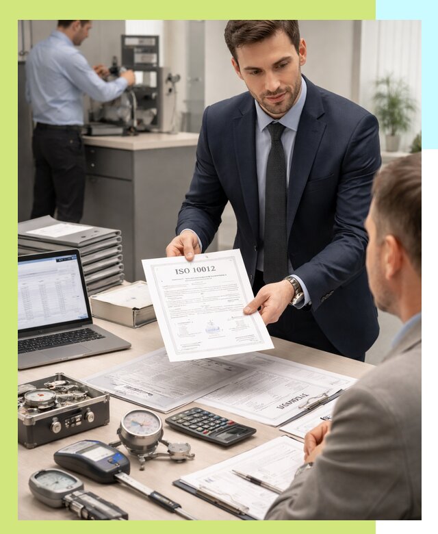Выдача сертификата ISO 10012 по требованиям метрологии в Удомле